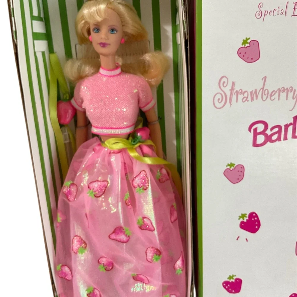 Avon Exclusive Strawberry Sorbet Barbie Doll Special Edition 1998 Mattel - Picture 4 of 9